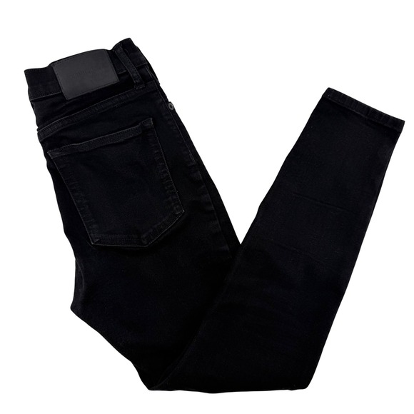 Everlane Denim - Everlane High Rise Skinny Jeans Womens 27‎ Black Ankle Length Casual Denim
